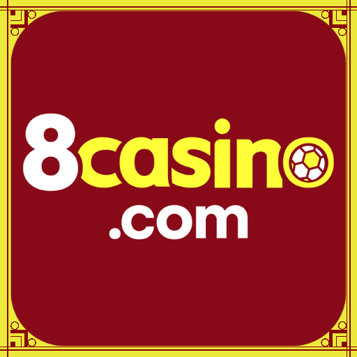 Imagem promocional da 8CASINO mostrando a plataforma e suas vantagens